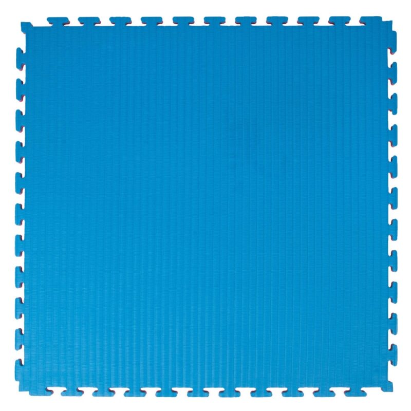 Niebiesko Czerwona Tatami Puzzle do Karate 2,5 cm STANDARD